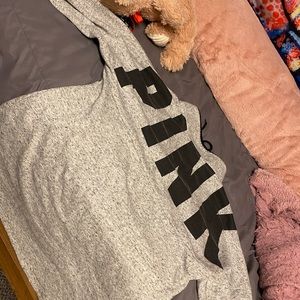 Oversize pink pullover sz S